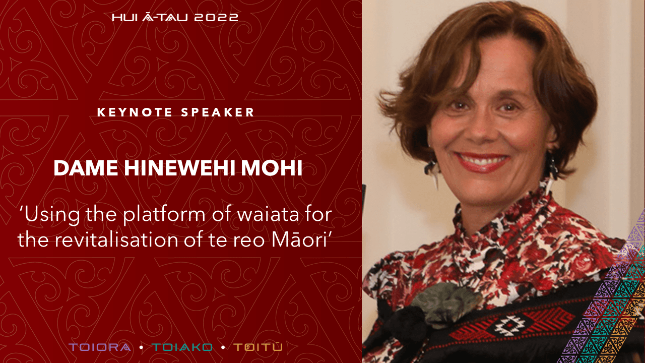 Dame Hinewehi Mohi | Using the Platform of Waiata for the Revitalisation of Te Reo Māori