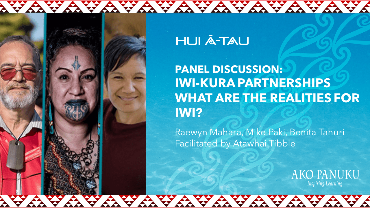 Panel Discussion: Raewyn Mahara, Mike Paki, and Benita Tahuri on Iwi-Kura Partnerships