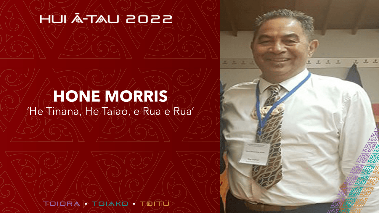 Hone Morris | He Tinana, He Taiao, e Rua e Rua