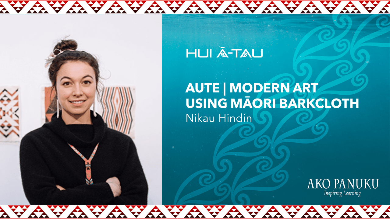 Nikau Hindin | Aute - Modern Art Using Māori Barkcloth