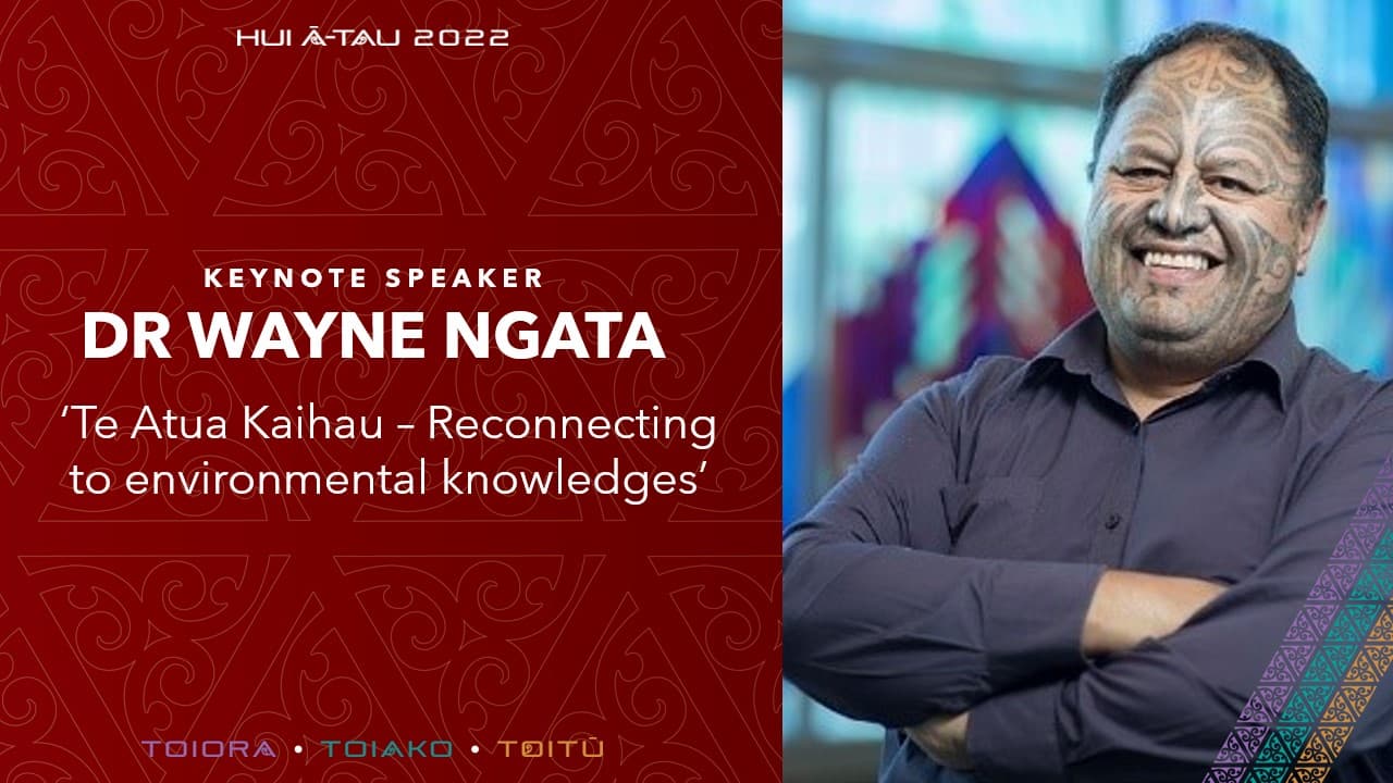 Dr Wayne Ngata | Te Atua Kaihau – Reconnecting to Environmental Knowledges