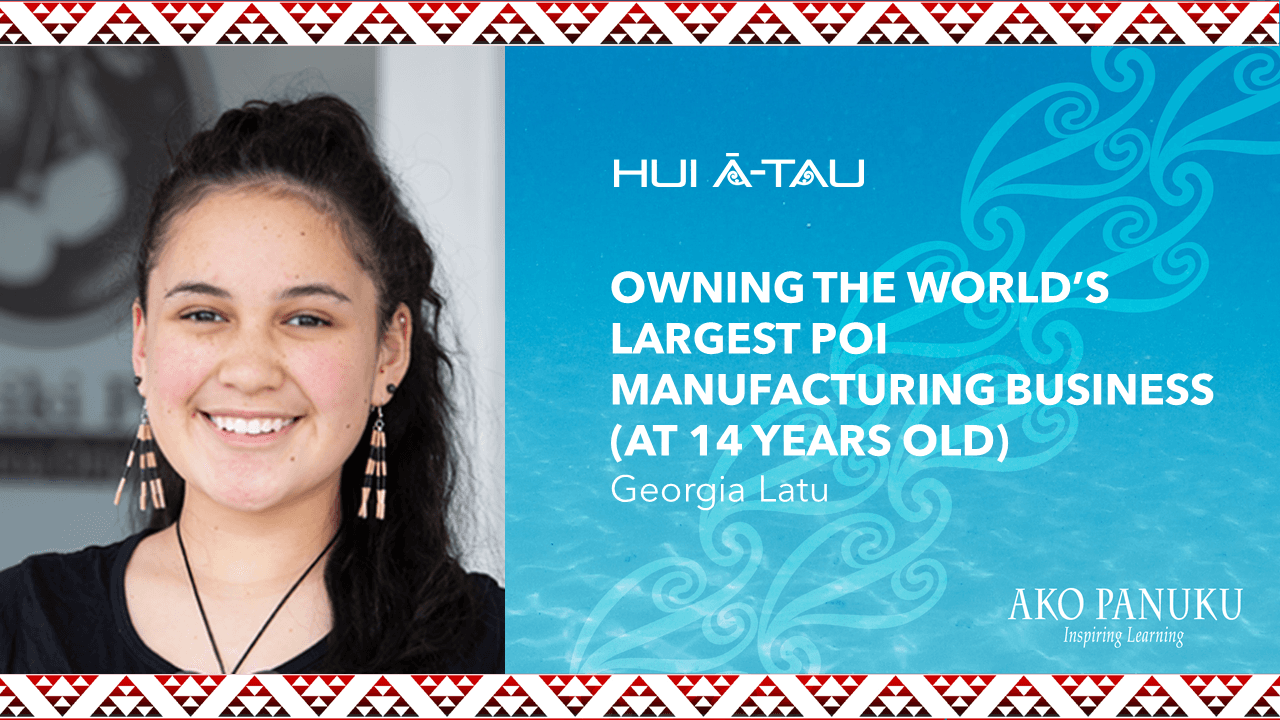 Georgia Latu | Owning the World's Largest Poi Manufacturing Business at 14 Years Old