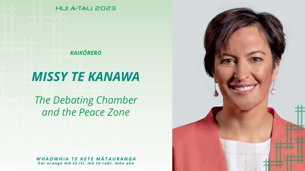 Missy Te Kanawa | The Debating Chamber and the Peace Zone