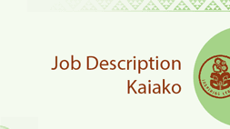 Job Description - Kaiako