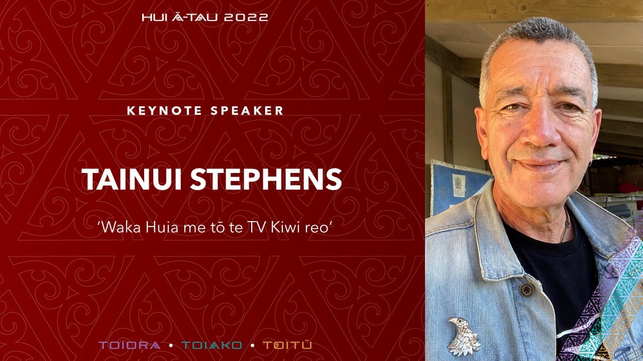 Tainui Stephens | Waka Huia me tō te TV Kiwi Reo