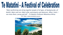 Te Matatini Festival - Student Workbook