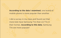 Good Writers Provide Evidence - Wall Cards